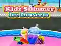 Spel Barnens sommardesserter med glass på nätet
