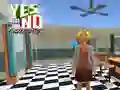 Spel Ja eller Nej Utmaning på nätet