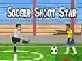 Spel Fotbollsskott Stjärna på nätet