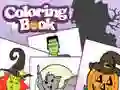 Spel Halloween Målarbok på nätet