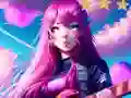 Spel Anime Pussel på nätet