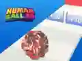 Spel Mänsklig Boll 3D på nätet Spel Mänsklig Boll 3D på nätet