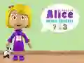 Spel Alices djurens nummervärld på nätet