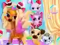 Spel Husdjurens Grooming Bubbelparty pÄ nÀtet Spel Husdjurens Grooming Bubbelparty pÄ nÀtet