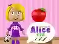 Spel Alice Störrelser Världen på nätet