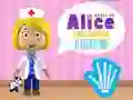 Spel Alice Världen: Benen på nätet Spel Alice Världen: Benen på nätet