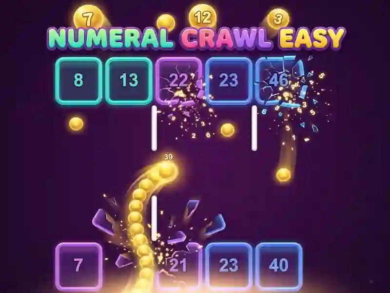 Spel Numeral Crawl Easy på nätet