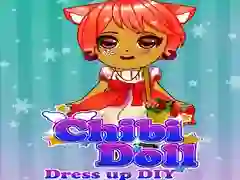 Spel Chibi Docka Klä dig DIY på nätet
