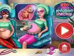 Spel Hjälte BFFS Graviditetskontroll på nätet