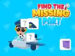 Spel Hitta den saknade delen på nätet