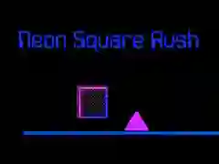 Spel Neon Fyrkant Rush på nätet