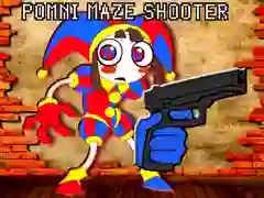 Spel Pomni Maze Shooter på nätet