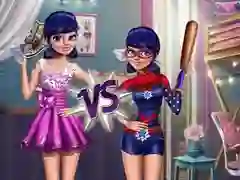Spel Bra vs Dålig Tjej på nätet Spel Bra vs Dålig Tjej på nätet