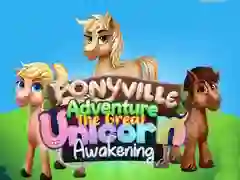 Spel Ponyville Äventyr: Den Stora Enhörningsvakningen på nätet