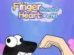 Spel Fingerhjärta: Monsterpåfyllning på nätet Spel Fingerhjärta: Monsterpåfyllning på nätet