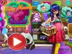 Spel Lady Mamma Går och Shoppar på nätet