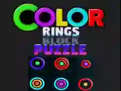 Spel Färgade Ringar Block Pussel på nätet Spel Färgade Ringar Block Pussel på nätet