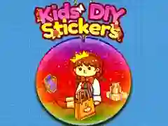 Spel Barn DIY-klistermärken på nätet