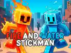 Spel Eld och Vatten Stickman på nätet