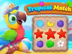 Spel Tropisk Match pÄ nÀtet Spel Tropisk Match pÄ nÀtet