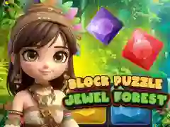 Spel Blockpussel Juvel Skog på nätet
