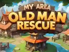 Spel Räddning av den gamle mannen i mitt område på nätet