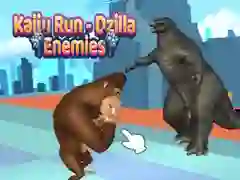 Spel Kaiju Löp - Dzilla Fiender på nätet