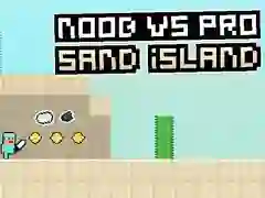 Spel Noob vs Pro: Sandön på nätet Spel Noob vs Pro: Sandön på nätet