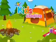 Spel Barncamping på nätet