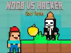 Spel Noob mot Hacker Guldäpple på nätet