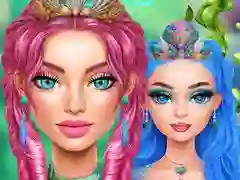 Spel Mermaidcore smink på nätet