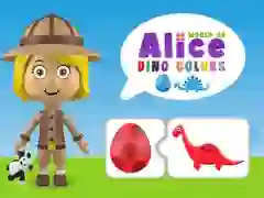 Spel Alice Dino Färger Världen på nätet Spel Alice Dino Färger Världen på nätet