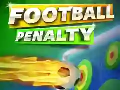Spel Fotboll Straff på nätet