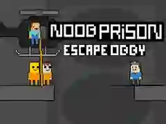 Spel Noob Fängelseutbrytning Obby på nätet