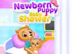 Spel Baby Shower för nyfödd valp på nätet