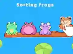 Spel Sortera grodor pÄ nÀtet Spel Sortera grodor pÄ nÀtet
