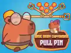 Spel Rädda baby capybaras Pull Pin på nätet Spel Rädda baby capybaras Pull Pin på nätet
