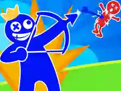 Spel Röd och Blå Stickman Spion Pussel 2 på nätet