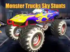 Spel Monsterlastbilar: Himlastunts på nätet