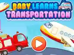 Spel Bebis Lär sig Transport på nätet Spel Bebis Lär sig Transport på nätet