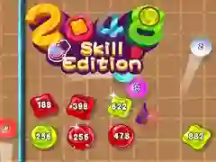 Spel 2048 Färdighetsutgåvan på nätet