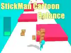 Spel StickMan Cartoon Balansering pÄ nÀtet Spel StickMan Cartoon Balansering pÄ nÀtet