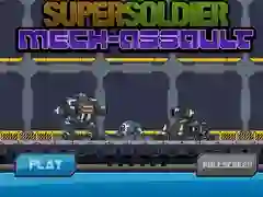 Spel Super Soldat Mech Attack på nätet