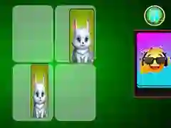 Spel Minneskortsutmaning på nätet