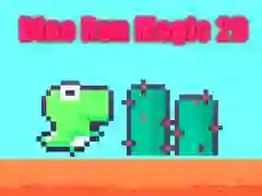 Spel Dino Löpning Magi 2D på nätet