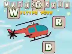 Spel Mathcopter: Flygande Ord på nätet
