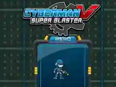 Spel Cyberman mot Super Blaster pÄ nÀtet Spel Cyberman mot Super Blaster pÄ nÀtet