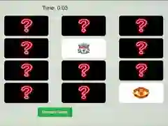 Spel Fotbollsmatch Minne på nätet