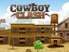 Spel Cowboykonflikt på nätet