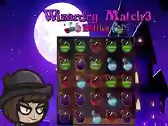 Spel Trollkarlens Match 3 pÄ nÀtet Spel Trollkarlens Match 3 pÄ nÀtet